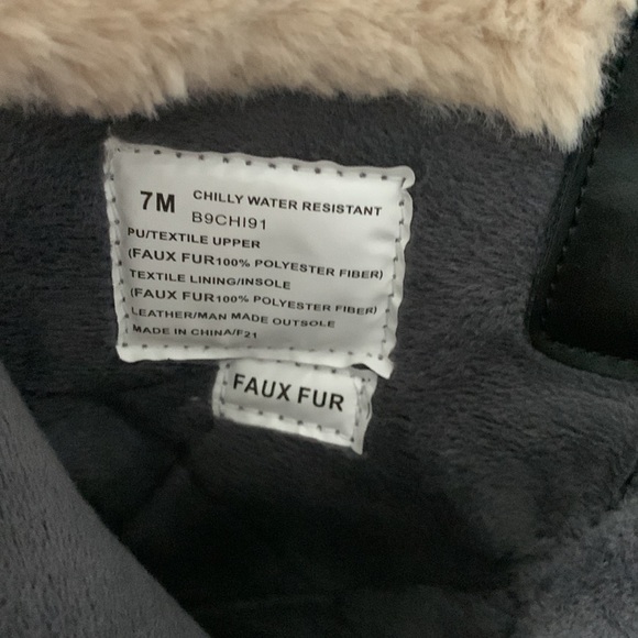 JBU Winter Boots Black Size 7 - Picture 9 of 13